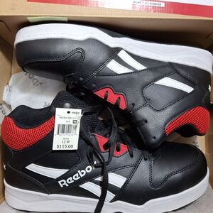 Reebok Men's Black and Red Sneakers